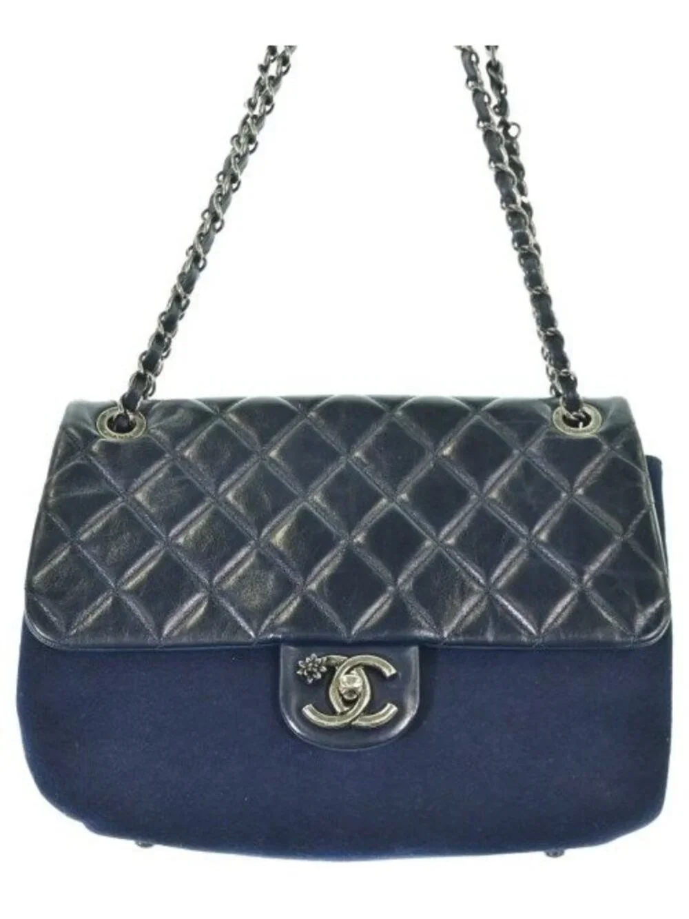 Chanel Shoulder Bag Navy